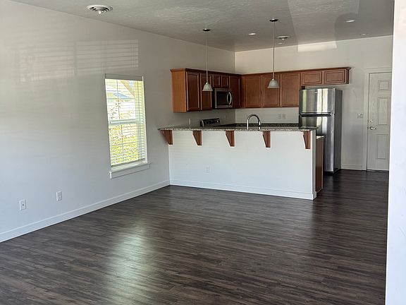 Great room and kitchen