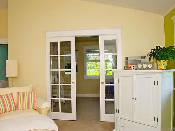 French Doors to Den