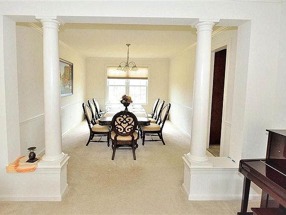 Separate Dining and Living Rooms