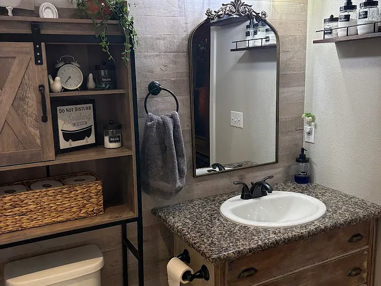 bathroom, all updated this year