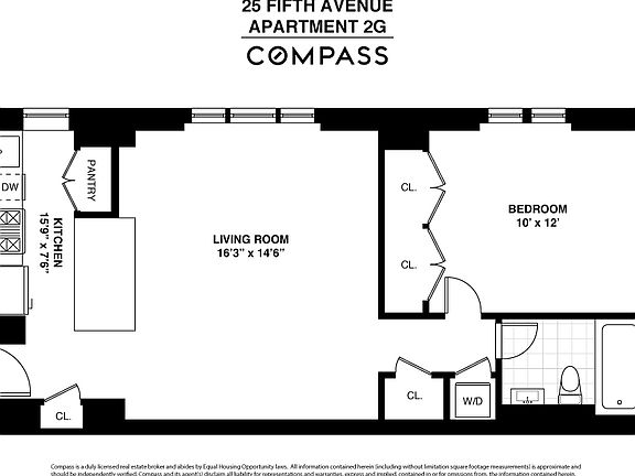 2nd image of 25 5th Ave APT 2G