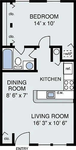 Floor plan The Ash Garden