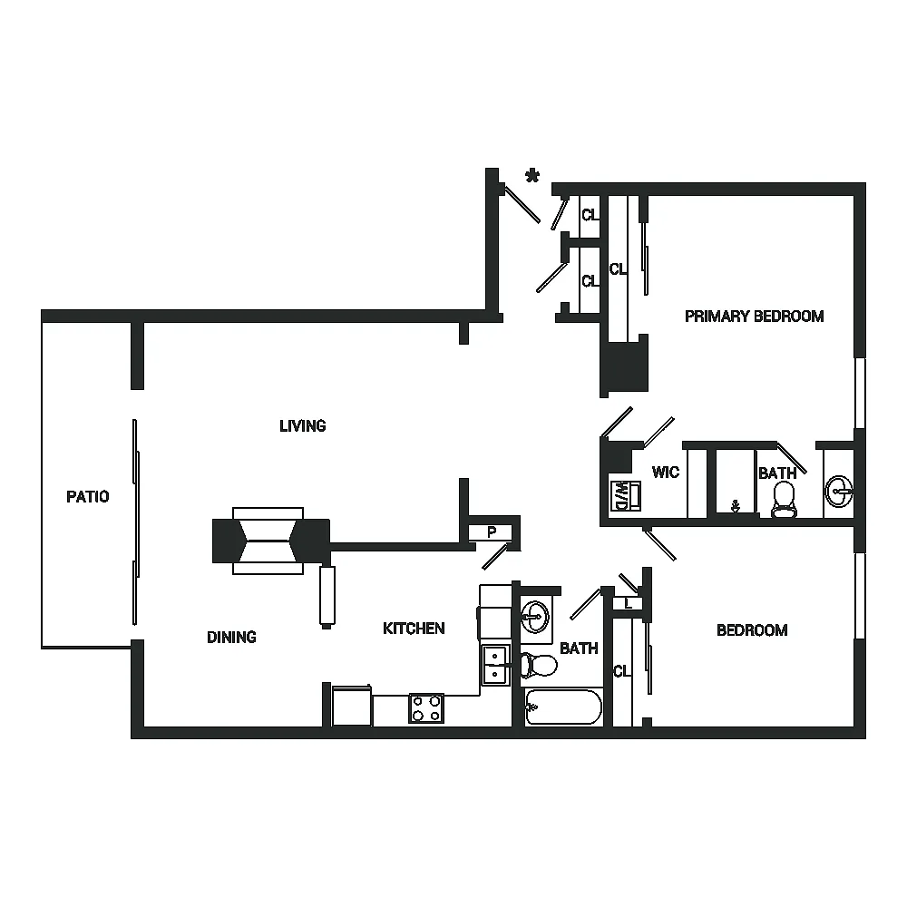 Floor plan Elm