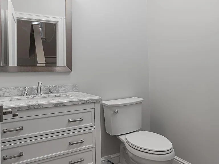 Powder room second level