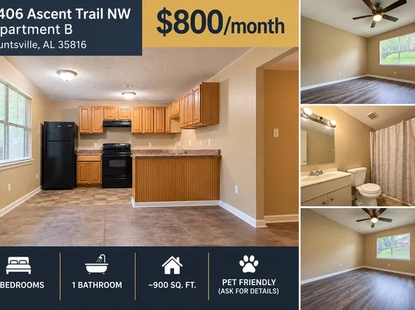 1406 Ascent Trl NW APT B, Huntsville, AL 35816