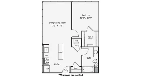 Floor plan A1-501