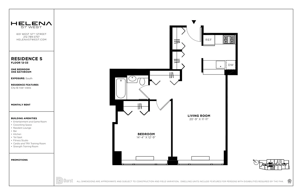 Building Photo - 601 W 57th St #19S