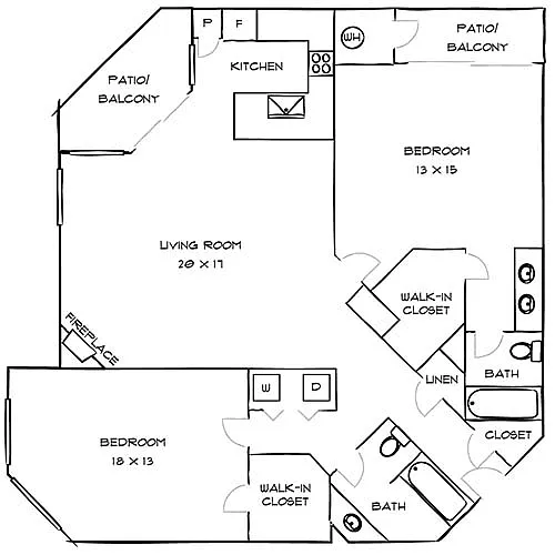 Floor plan Hillcreste Premier