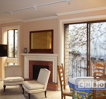 Living Room with Fireplace