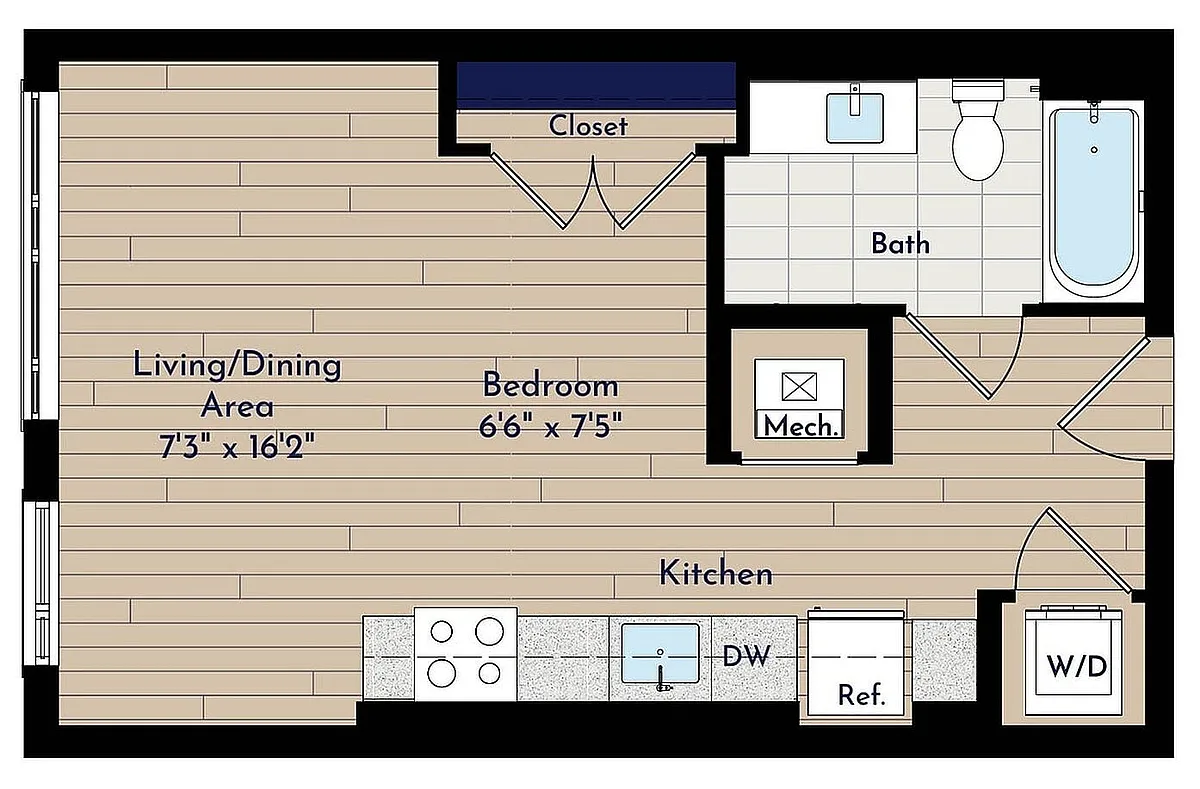 Floor plan A ST-B1