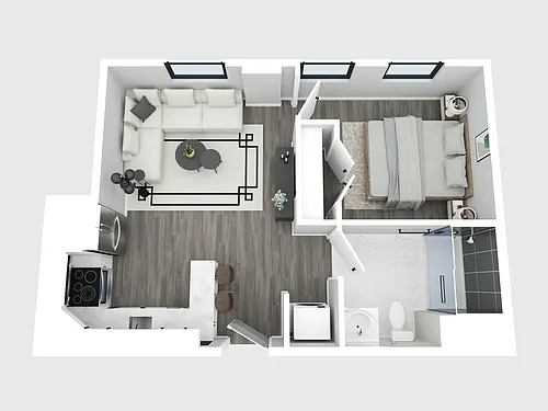 Floor plan 967-203 Elm St.