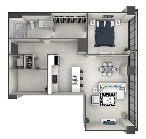 Floor plan A4