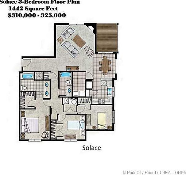 2nd image of 1291 W Black Rock Trl #K