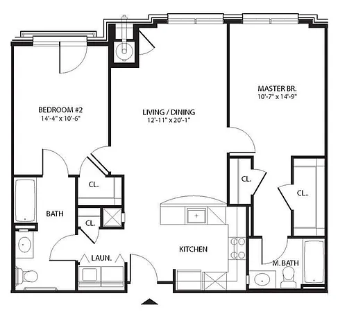 Floor plan B1R