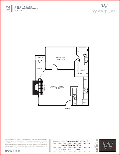 Floor plan A2 Classic