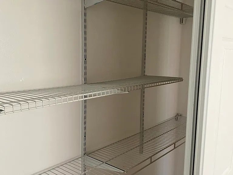 Lots of closet space