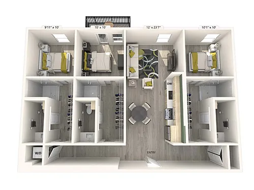 Floor plan 761
