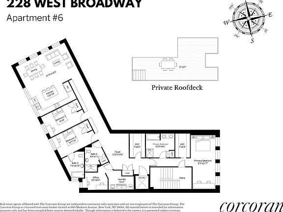2nd image of 228 W Broadway #Penthouse