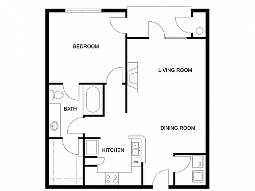 Floor plan The Windsor