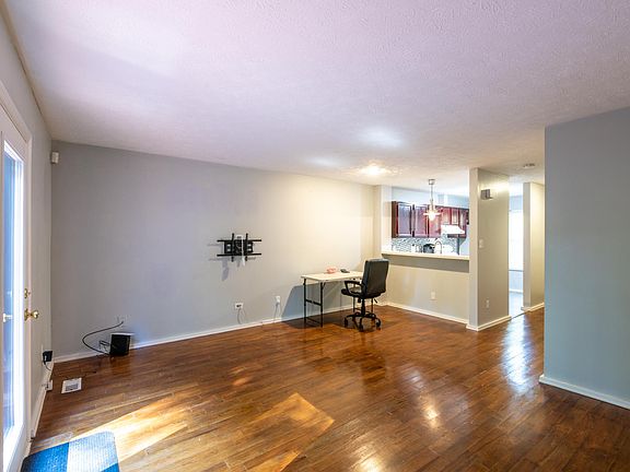 Living Room looking to kitchen.