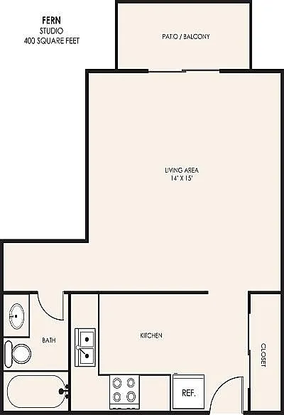 Floor plan Fern