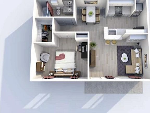 5th image of 8047 Grow Ln #1B-1Ba-600Sqft