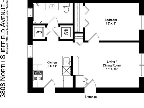 5th image of 3808 N Sheffield Ave #3FF