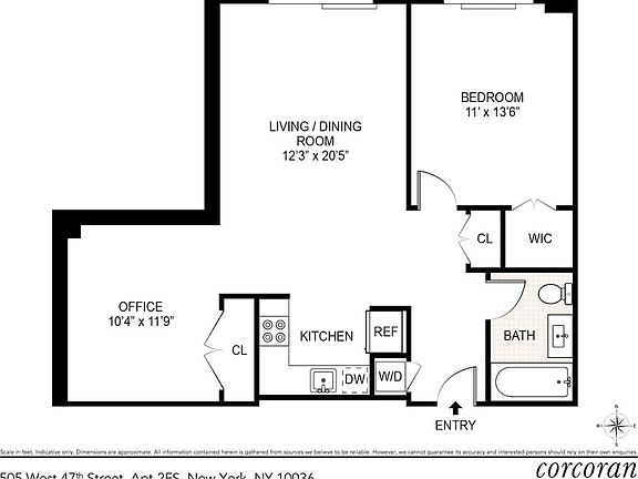 2nd image of 505 W 47th St #2FS