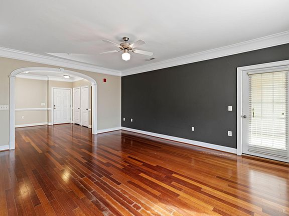 Living room and door to balcony