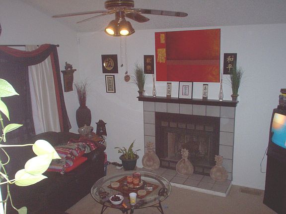 living room-vaulted ceilings on lower level
