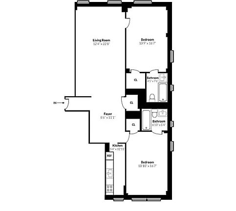 2nd image of 1 University Pl APT 3A