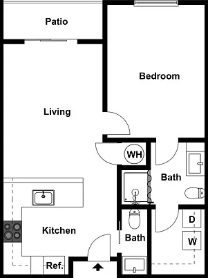 1 Bedroom C 1 Bedroom C