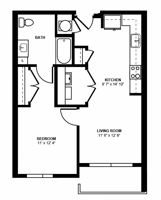 Floor plan A1D