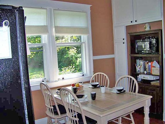 Kitchen with Park Like View