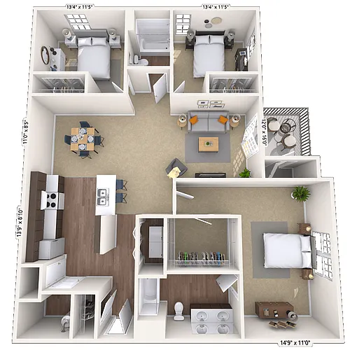 Floor plan Century