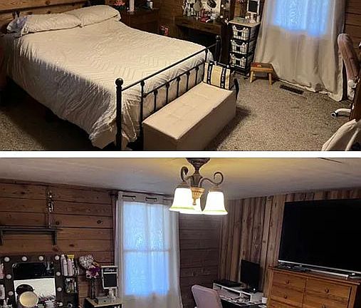 Bedroom 1 on main floor. 