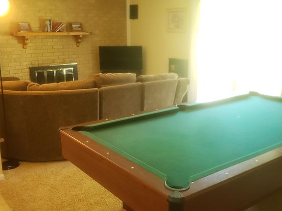 Family room near the back entrance