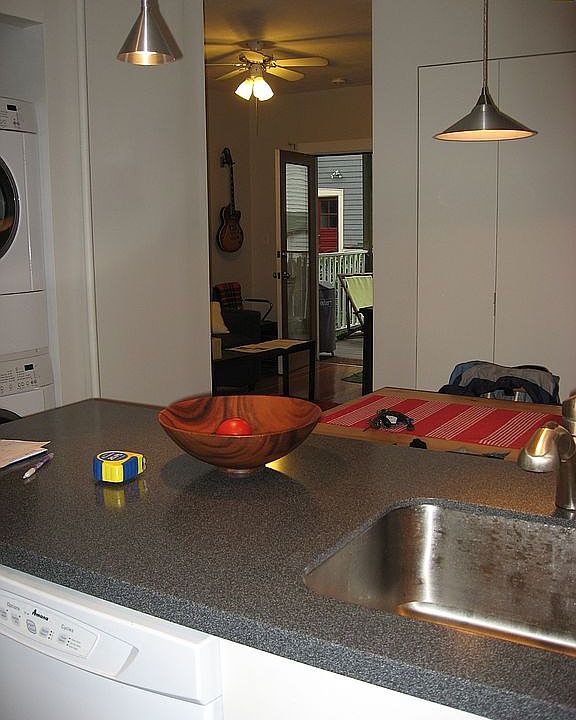 View from kitchen