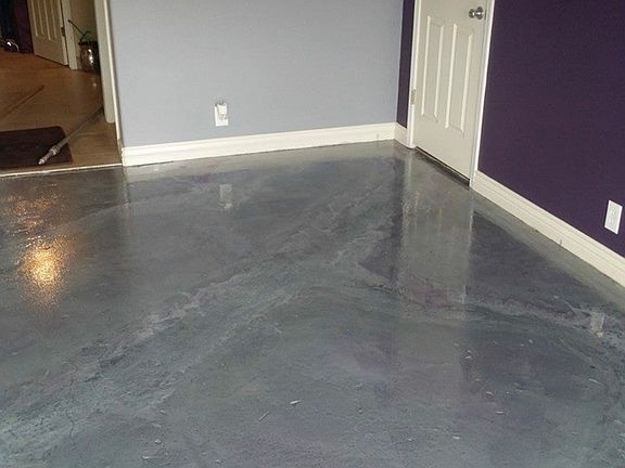 Master bedroom floor