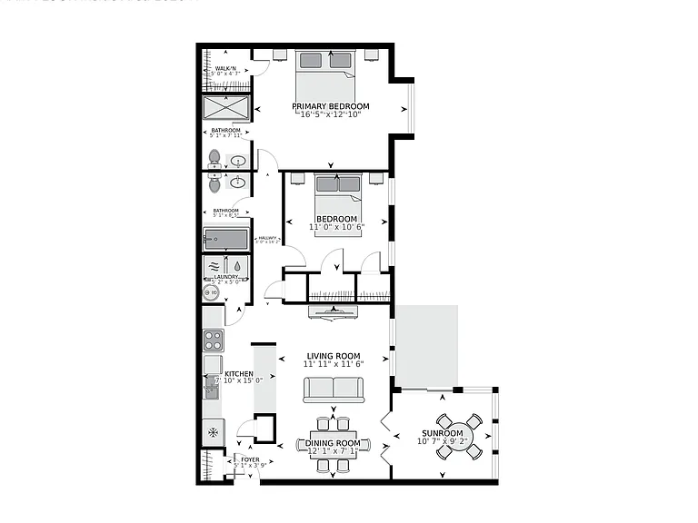 Main Level Floor Plan