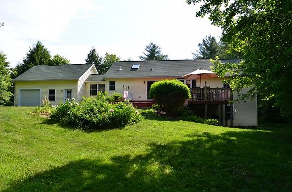 Backside of Home and Garage