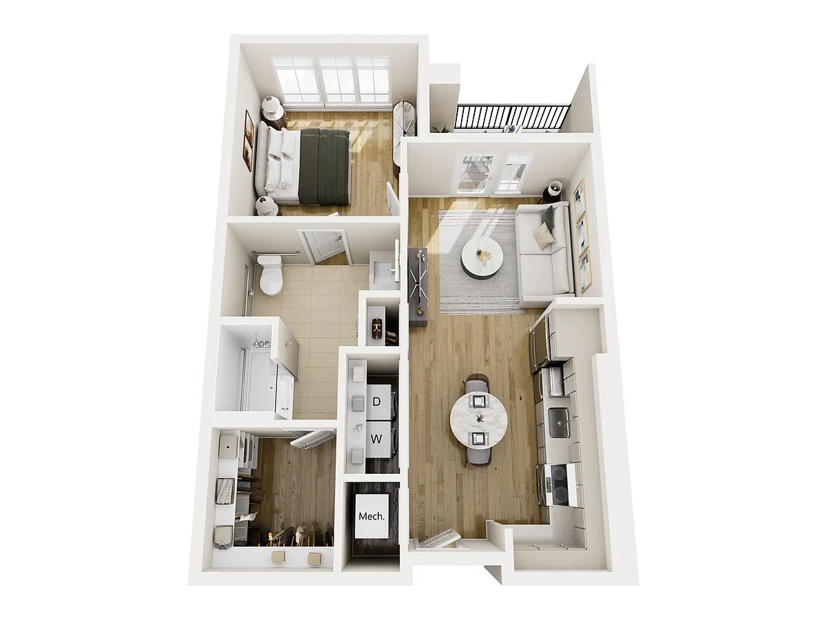 Floor plan A1H