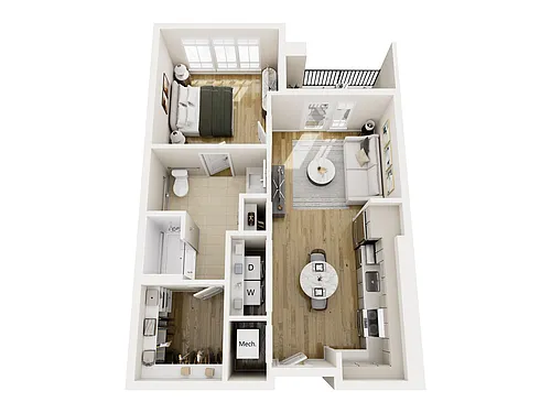 Floor plan A1H