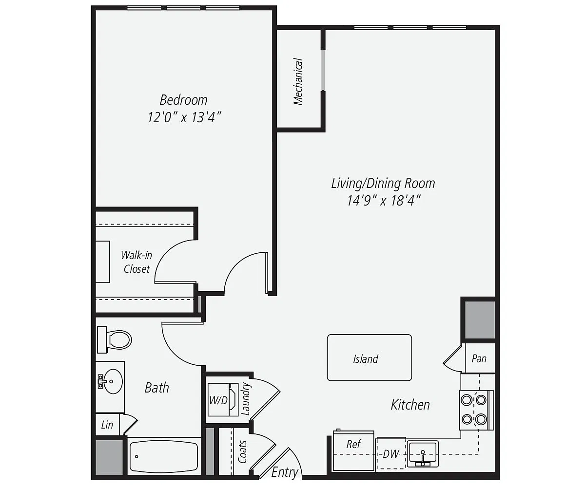Floor plan A6-X-2121-2221