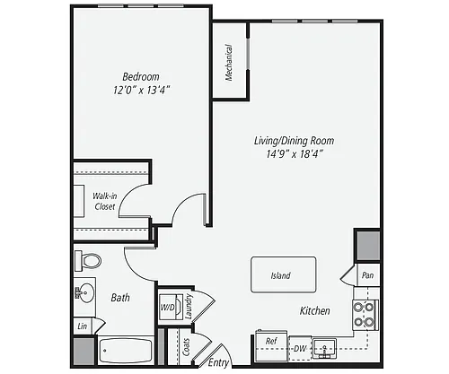 Floor plan A6-X-2121-2221