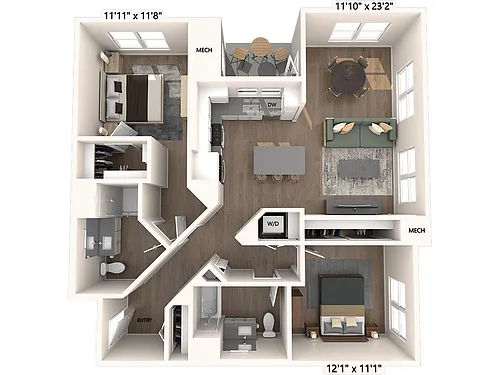Floor plan BM14-Upgrade