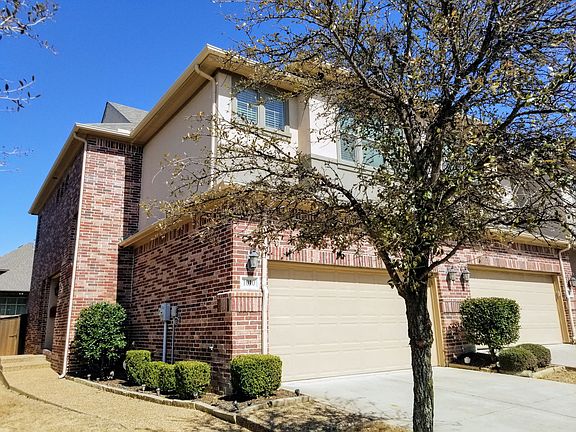 Side view of the townhome
