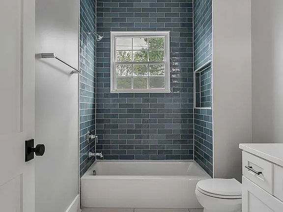 Hallway bathroom