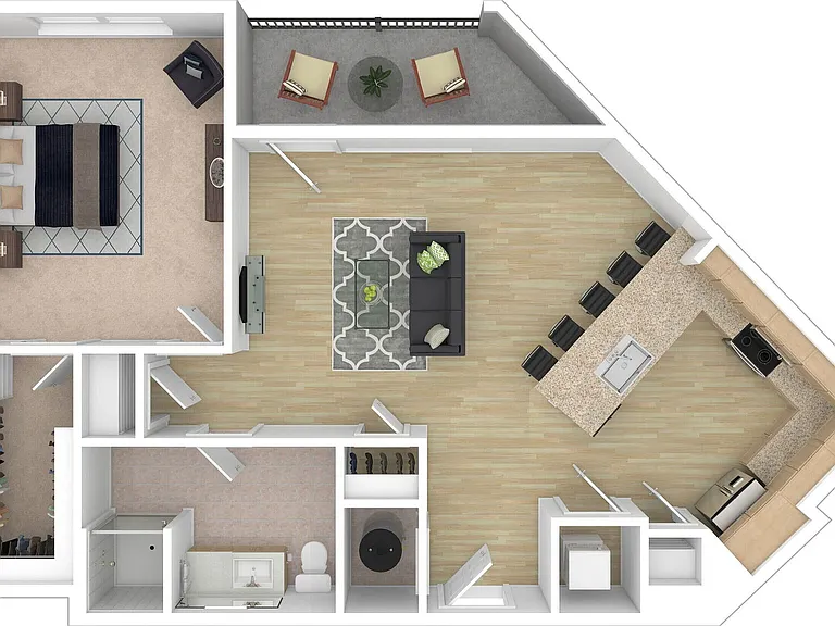 A2 3D Floor plan A2 3D Floor plan
