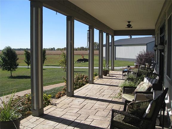 Front Porch View toward Pole Barn